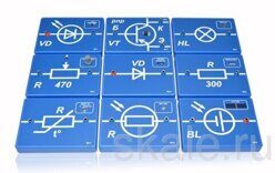Набор для исследования тока в полупроводниках и их технического применения